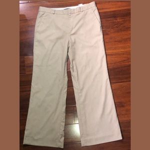 Banana Republic Beige Wide Leg Pants (size 12)